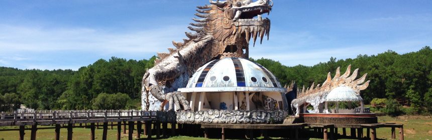 Ho Thuy Tien - verlassener Wasserpark bei Hue, Vietnam